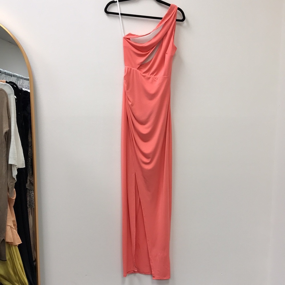 MICHAEL Costello x REVOLE Parker Maxi Dress in Coral - Picture 4 of 7